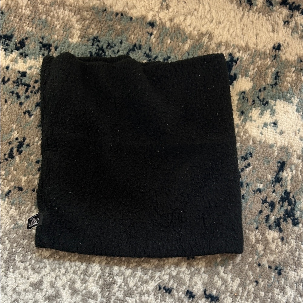 Black Fleece Scarf
